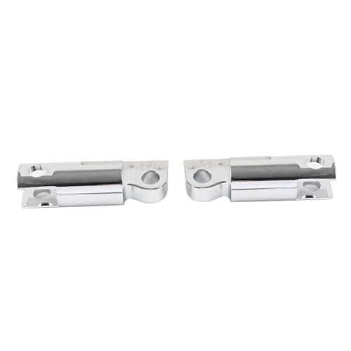 Bacar Motorcycle 3/8" Male Mount Footpeg Extension Kit Clevis Support for Harley Dyna Sportster Softail Touring Chrome Aluminum 1 Pair