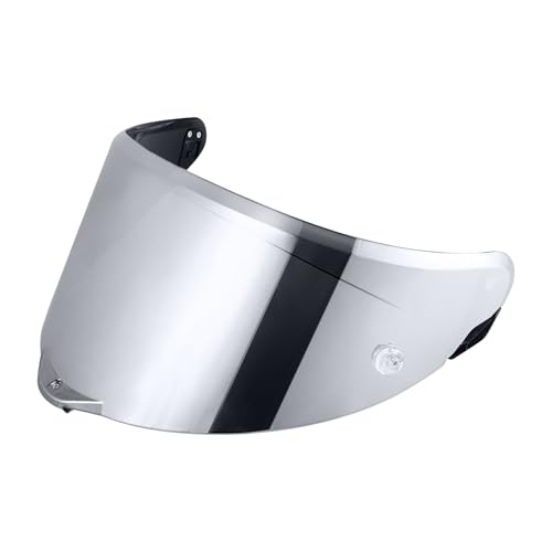 Helmet Shield Visor for Pista GPRR/Pista GPR/Corsa-R Motorcycle Helmet Accessories Replacement Face Shield (Chrome Silver) - color: Chrome Silver