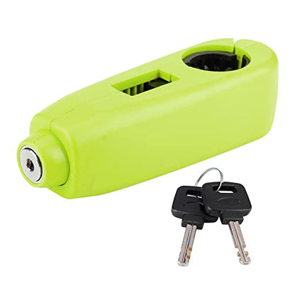 ZJchao Throttle Lock, ATV Locks Theft Handlebar Safety Lock Brake Throttle Grip Theft Brake Universal for Scooter ATV (Green) - color: Green