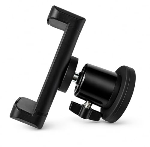 Gym Magnetic Phone Holder, 360°Adjustable, Portable Magnetic Phone Holder Mount for Gym, Attaches to Metal Surfaces, Gym Accessories for Men and Women Workout, Compatible with 4-7" Smartphones - size: JSF11