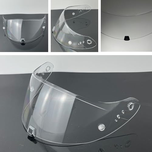 R1 Air Helmet Visor Replacement,Tinted Motorcycle Helmet Face shield Windshield lens for R1,R1 Air,R1 EVO,T520,ST1400,391 (Clear) - color: Clear