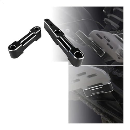 Foot Pegs Bracket Motorcycle for Vitpilen 401 Svartpilen 401 Passenger Peg Holes Cover Rear Footpeg Block Off Plates Footpeg Removal Plate