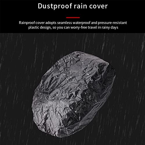 Motorcycle Tank Bag Travel Backpack Waterproof Riding Bag Motorbike Bag Touch Screen with Reflective Strip and Rain Cover