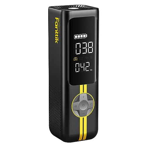 Fanttik X8 APEX EV Tire Inflator Portable Air Pump, 2X Faster Inflation, 150PSI Cordless Air Compressor with Powerful Battery, Handed Inflator for Electric Cars, Cars, Motorcycles, Bikes, Balls