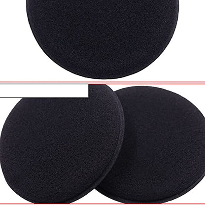 20PCS Wax Applicator Pad,Round Detailing Buffing Pad Reusable Car Foam Applicator Pad Cleaning Pad Car Detailing Applicator Pad Sponges for Cars,Trucks,Motorcycles or RVs