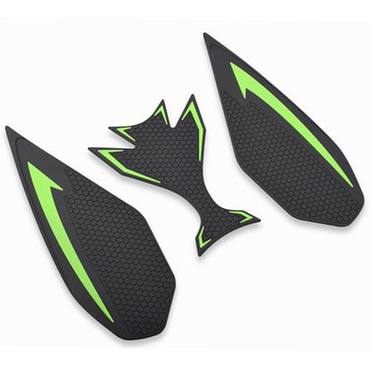 Motorcycle Tank Traction Pad Side Gas Knee Grip Protective Sticker Protector for Kawasaki ninja650 （2017-2025） Z 650 （2019-2025）(Green) - color: Green