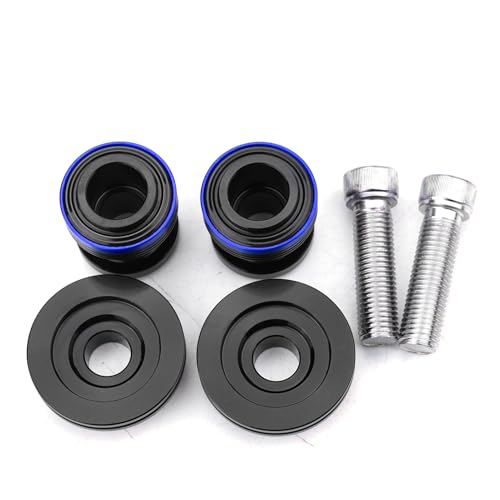 Compatible with 450MT 450NK 450SR 800MT 675SR-R 675SR 700CLX 650GT 800MT-X 650NK Motorcycle M10 Swingarm Spools Rear Stand Screws Sliders (Blue) - color: Blue