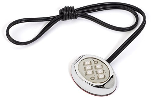 Oznium LED Modules (Round Chrome, Blue LED) - color: Blue LED, size: Round Chrome
