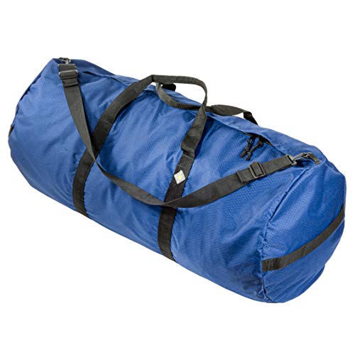 175L Extreme Duffel Bag, Heavy-Duty Gear Bag, 1050D Tuff Cloth, Diamond Ripstop, Reinforced Stitching - Blue (18” x 42") - color: Pacific Blue, size: 18” x 42" (175 Liters)