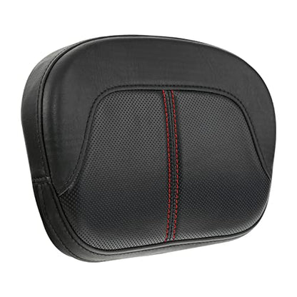 TCMT Detachable Sissy Bar Backrest Pad Fits For Harley 1997-2023 Touring Road King Electra Glide Street Glide Road Glide 2018-2023 Softail Slim FLSL Low Rider FXLR - color: Style Q#2