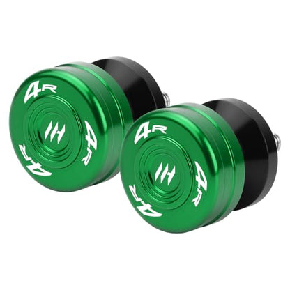 Motorcycle M8 Swingarm Spools Slider For Ninja ZX-4RR 2023-2025 Ninja ZX-4R 2024-2025 Swing Arm Spool Slider Stand Screws CNC Universal Enhanced Protection Accessories (Green) - color: Green