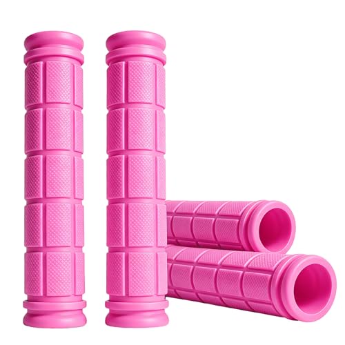 2 Pairs Bike Handlebar Grips for Bikes - color: Pink