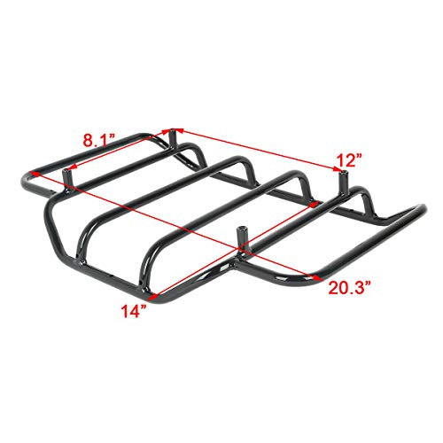 TCMT 10.7" Chopped Trunk Set Fit For Harley Touring 1997-2013 Road King Road Glide Street Glide Electra Glide Pack - color: Chopped Black Lacthes