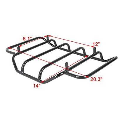 TCMT 10.7" Chopped Trunk Set Fit For Harley Touring 1997-2013 Road King Road Glide Street Glide Electra Glide Pack - color: Chopped Black Lacthes