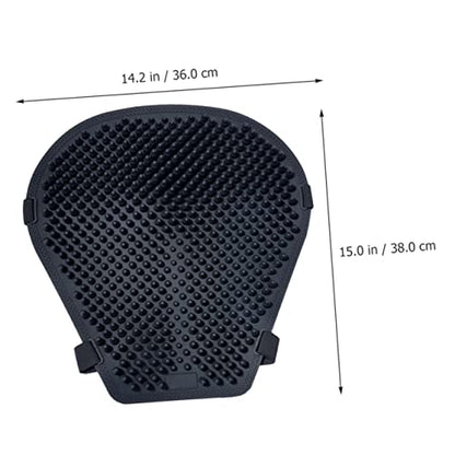 Thick Silicone Motorcycle Seat Cover Non Slip Breathable Cushion Pad Sunscreen Heat Resistant Motorbike Saddle for Comfortable Long Rides