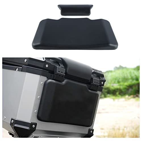 Motorcycle Luggage Box Back Cushion, PU Leather 3cm Thickness, Tail Box Passenger Backrest Support Damping Pad with Detachable Design for Motorcycle