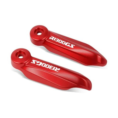 For R1300GS R1300 GS R1300GS ADV 2023 2024 2025 Motorcycle Handlebar Protectors Handguards Sliders (Red) - color: Red