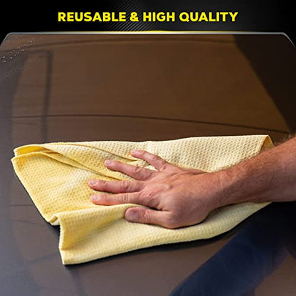 Meguiar's Microfiber Towel, Water Magnet, 2 Pack | Car Drying | Super Absorbent | Scratch-Free - size: 2 Drying Towels Pack, style: Microfiber Towel