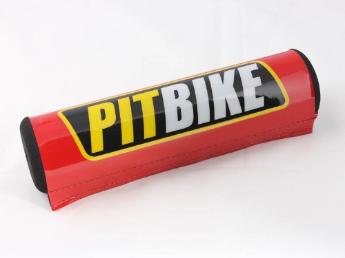 QQ Studio Designer OEM Pit Bike Professional Handlebar Protector Pad for ATV BMX Dirt Bikes Motorcycles 7.9" - color: Red
