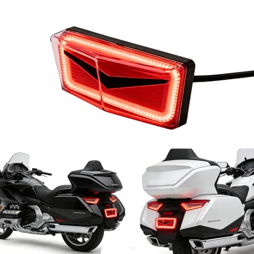 Motorcycle LED Taillight Rear Brake Reflctor Light for Gold Wing 1800 Tour DCT 2018 2019 2020 2021 2022 2023 2024 2025 Taillight License Plate Lamp