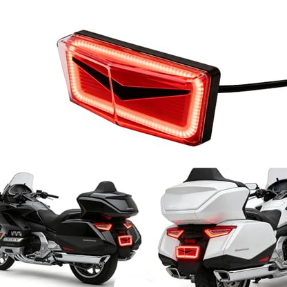 Motorcycle LED Taillight Rear Brake Reflctor Light for Gold Wing 1800 Tour DCT 2018 2019 2020 2021 2022 2023 2024 2025 Taillight License Plate Lamp