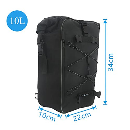 Universal Saddlebag Crash Sissy Bar Waterproof Rear Seat Bags Backpack for BMW YAMAHA Honda Riding Pack Motocross