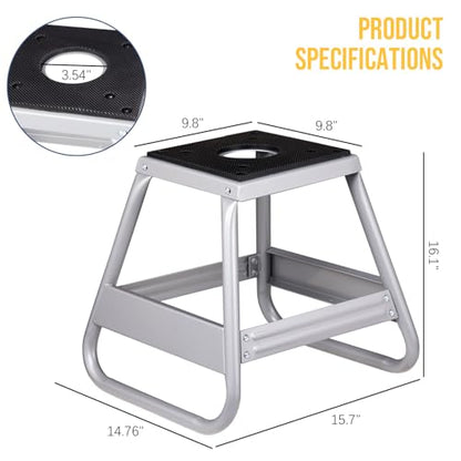 Motorcycle Lift Stand,Dirt Bike Stand,Universal Panel Stand Moto Removable Maintenance Motocross Stand Hoist Lift,Heavy Duty Dirtbike Maintenance Motorcycle Box Stand