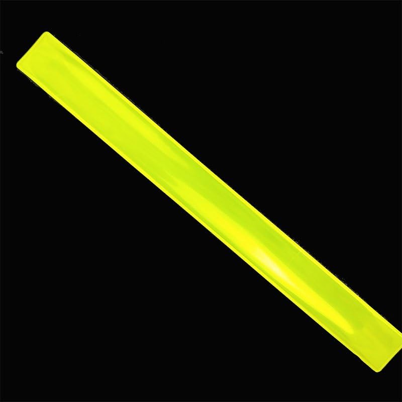 28pcs Reflective Strap Bands Armband Wristband Ankle Leg Strap Safety Reflector Tape Warning Strap for Night Jogging Walking Biking - color: GRAY