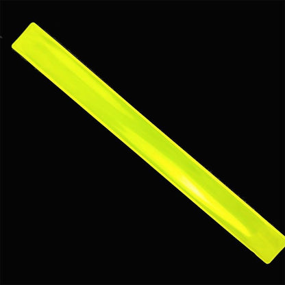 28pcs Reflective Strap Bands Armband Wristband Ankle Leg Strap Safety Reflector Tape Warning Strap for Night Jogging Walking Biking - color: Green