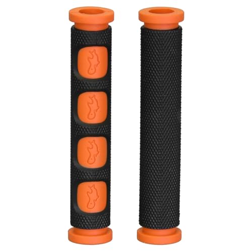 2Pcs Universal Motorcycle Brake Lever Cover Handle Silicone Sleeve Motorbike Bicycle Handles Grips Protection Accessories - color: orange