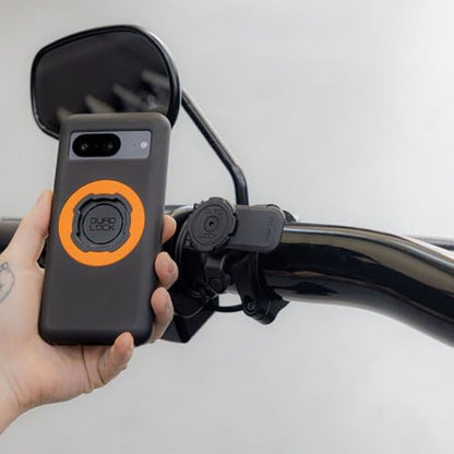 Quad Lock Motorcycle Handlebar Mount PRO - Large for iPhone, Samsung Galaxy and Pixel Smartphone - size: Handlebar PRO - Large