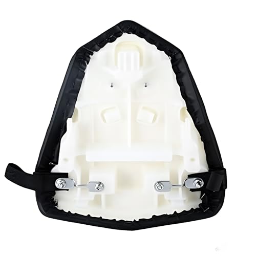 Rear Pillion Passenger Seat Compatible with Yamaha YZF R6 2006-2007 - Black Synthetic Leather Replacement Pad for Sport Bike - size: YZF R6#06-07