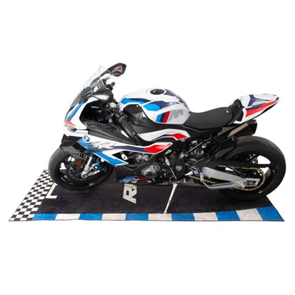 GP Kompozit for RR Universal Motorcycle Mat Black-Blue