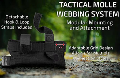 Chase Harper USA 9100 - Buddy Tow - Tough Military spec Nylon Webbing (1785 lb. Test) 12' x 1" - Black - color: Black, size: 1" Webbing