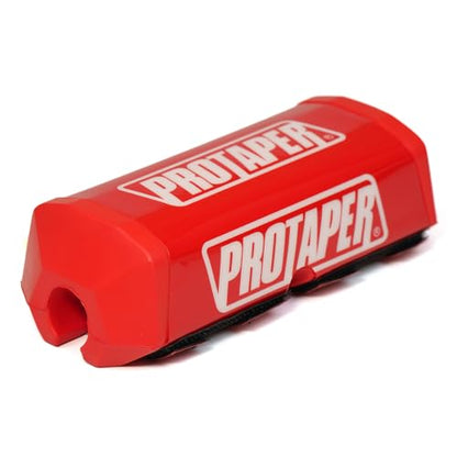 Motorcycle Handlebar Pad Triange Universal Powerspor Chest Sponge Pad for ATVs Dirt Pit Bike Compatible with Motorcross UTV (Red White)