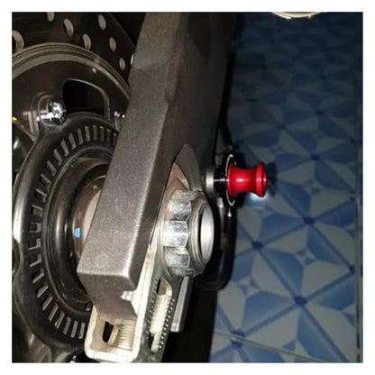 Swingarm Spools, Compatible With Triumph Street Triple 765 RS S R 765RS 765R 675 Motorcycle Swingarm Spools Sliders Stand Screw(Grey-765)