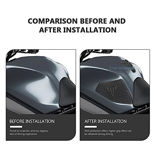 Motorcycle Tank Traction Pad Side Gas Knee Grip Protective Sticker Protector For Yamaha MT-09 MT 09 MT09 from 2021-2022 2023
