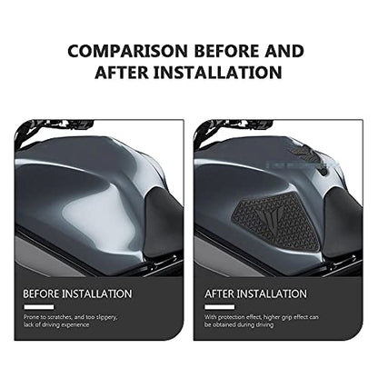 Motorcycle Tank Traction Pad Side Gas Knee Grip Protective Sticker Protector For Yamaha MT-09 MT 09 MT09 from 2021-2022 2023
