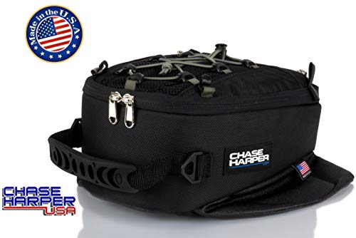 Chase Harper USA 450M Magnetic Tank Bag - RED LINE Fanny Pack Combo - style: 450 Magnetic - Red Line Fanny Pack