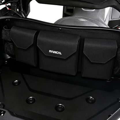 PANICAL Motorcycle for Honda GoldWing GL1800 Tour DCT 2021-2024 2025 2026 Rear Top Trunk Organizer Bag Gloves Tools & Accessories Nylon Fit Inside Top Case (Black)