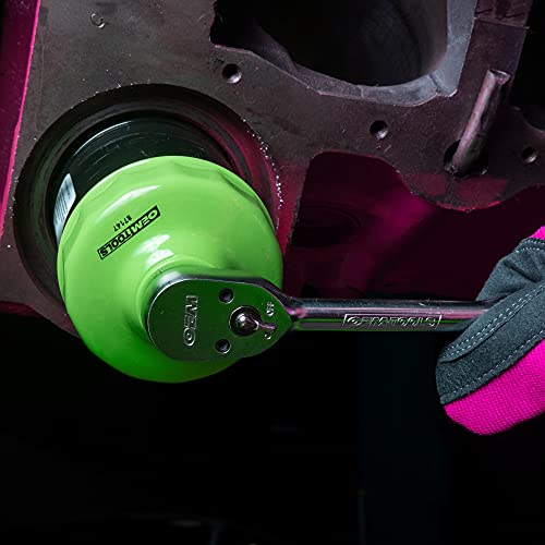 OEMTOOLS 87147 76 Millimeter and 14 Flute Oil Filter Wrench - style: 76 mm 14 Flute