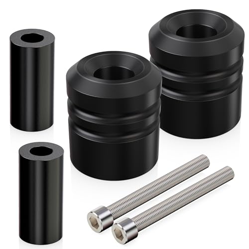 MZS Motorcycle Frame Sliders Compatible with YZF R7 YZF-R7 2022-2025, Falling Crash Protector Guards Engine Fairing Protection No Cut Kits Black - size: YZF R7