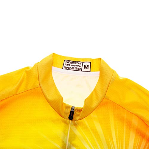 Cycling Jerseys Men,Mountain Bike Jersey Summer Short Sleeve Breathable Bicycle Tops Riding Bike Shirts Quick Dry - color: Cf0064, size: XX-Large