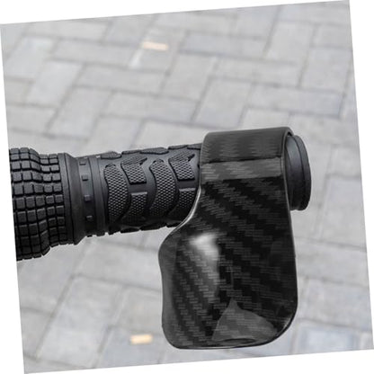 Motorcycle Throttle Assist Grip Carbon Fiber Twist Handlebar Control for Scooters and Electric Bikes Universal Throttle Controller for Enhanced Riding Comfort