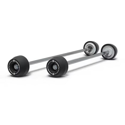 Rear Front Axle Fork Crash Slider For Triumph Tiger 850 Sport/Tiger 900 GT Rally Pro 2020-2024 Motorcycle Wheel Protector (Front-Rear)