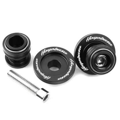 Compatible With GSX 1300R 2026 HAYABUSA GSX1300R Gen 3 GSXR 1300 1999-2026 CNC Motorcycle Swingarm Spools Sliders Swing Arm Spools Screws (Grey) - color: Grey