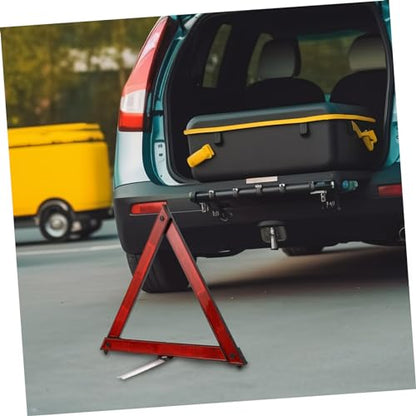 Alipis 3pcs Reflective Emergency Triangle Kit Foldable Car Warning Reflector for Traffic Safety and Roadside Assistance