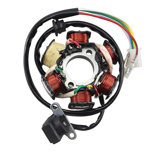 PRO BAT GY6 Full Electrics Wiring Harness W/O Waterproof Cap CDI Coil Solenoid GY6 125cc 150cc 200cc 250cc Chinese Elecric Start ATV Quad Bike Buggy Go Kart Scooter Moped Kandi - style: w/o Cap 150cc Wiring Harness（Orange Ignition Coil+Black Rectifier）