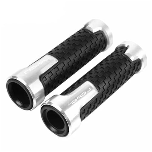 Motorbike Handlebar Grips for Honda Rebel 300 500 CMX300 CMX500 2017-2024 Motorcycle Accessories Handlebar Grips Handle Grip Protector(Silver) - color: Silver