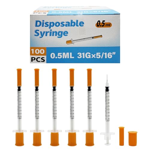 0.5mL - 31G - 8mm Precision Liquid Dispensing Tip, Fine Application - size: 0.5mL-31G-8mm